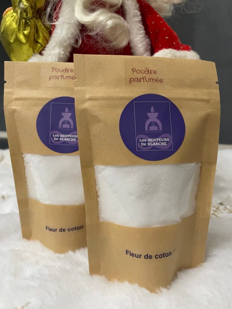 Poudre parfumée «Fleur de coton»