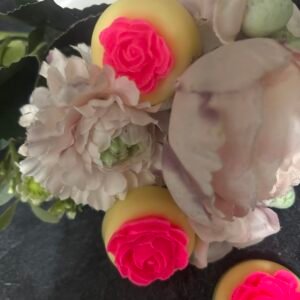 Fondant parfumé « Rose vanillé »