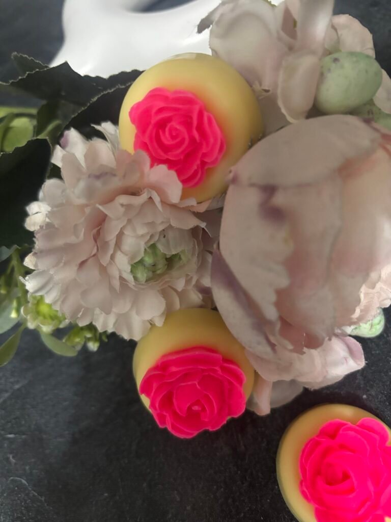 Fondant parfumé « Rose vanillé »