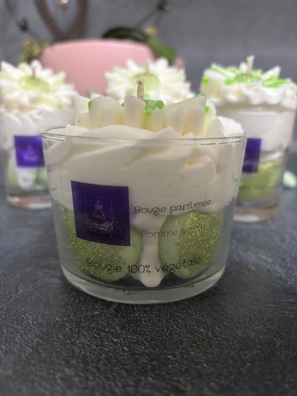 Bougie gourmande « Pomme verte » 🍏