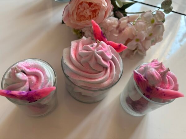 Bougie gourmande parfumée «Barbe à papa » – Image 3