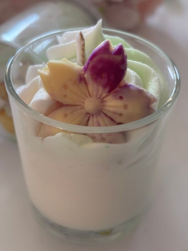 Bougie gourmande «citronnelle géranium » – Image 2