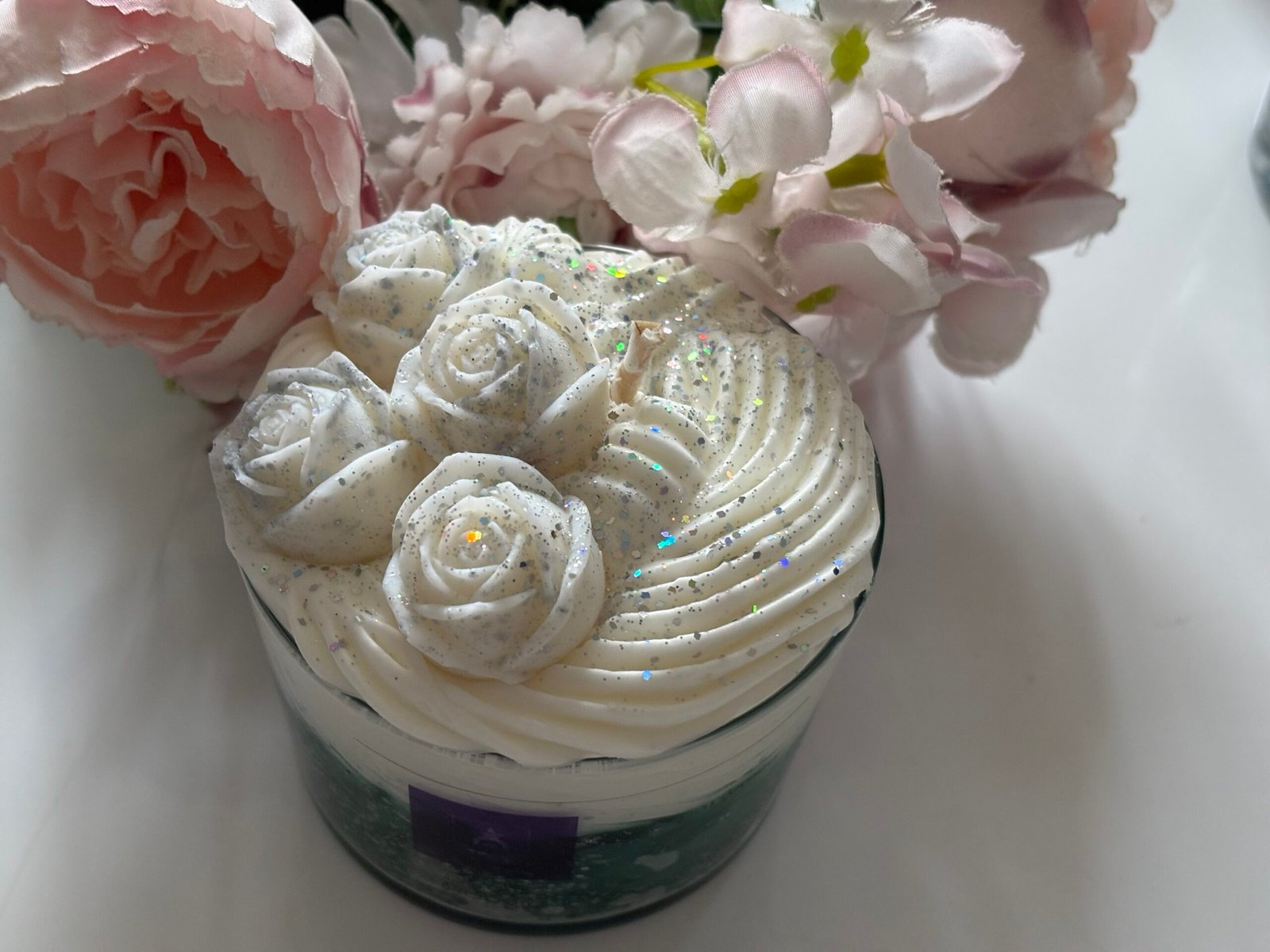 Bougie gourmande senteur « Muguet » – Image 2