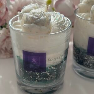 Bougie gourmande senteur « Muguet »