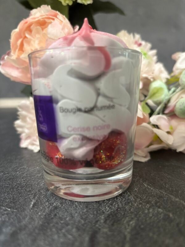 Bougie gourmande "Cerise Noire Explosive"