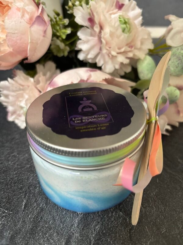 Fondant crémeux "Envolée aérienne" inspiration "Lenor envolée d'air"