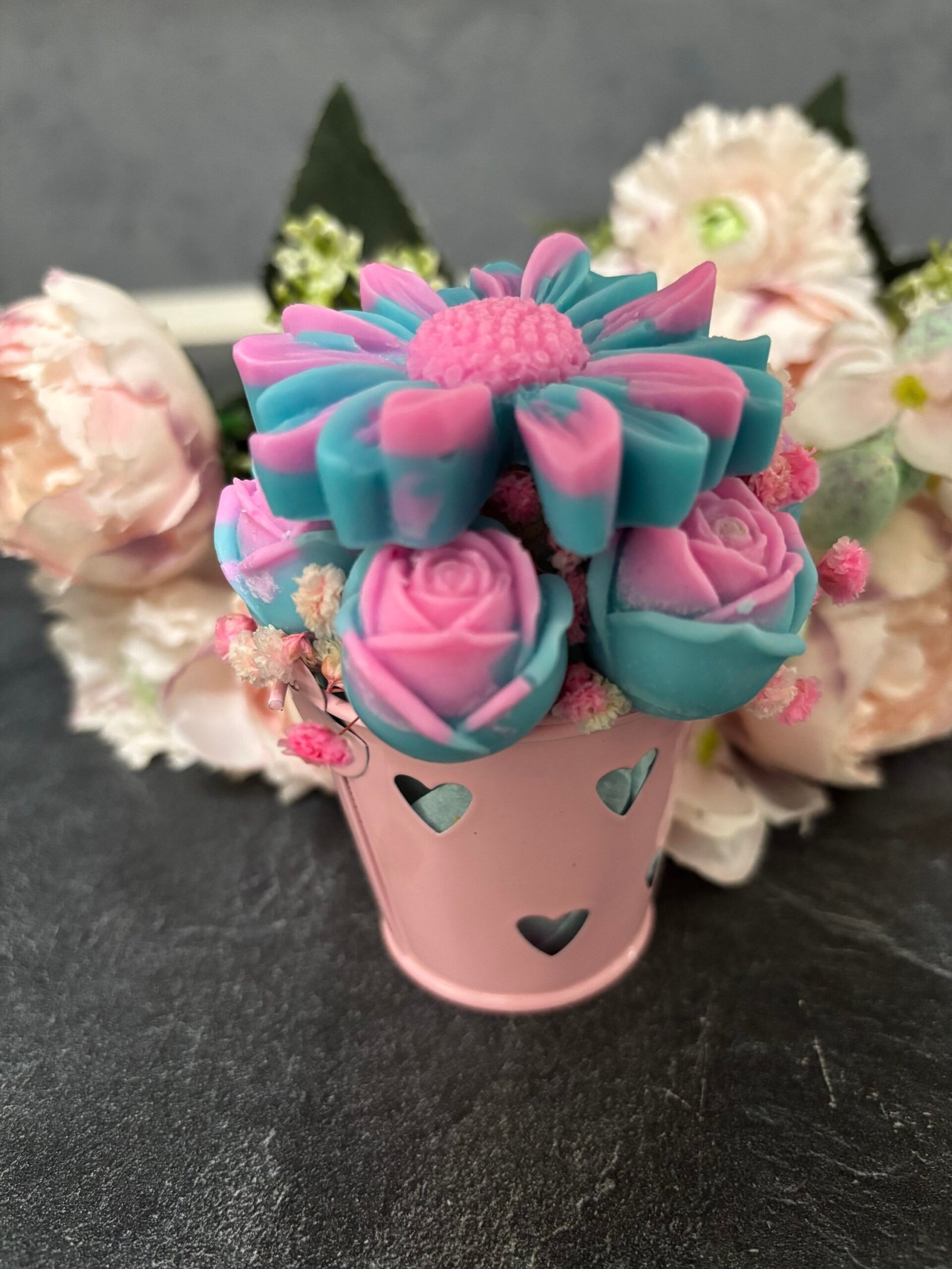 Petit bouquet fondants parfumés senteur « Coquelicot »