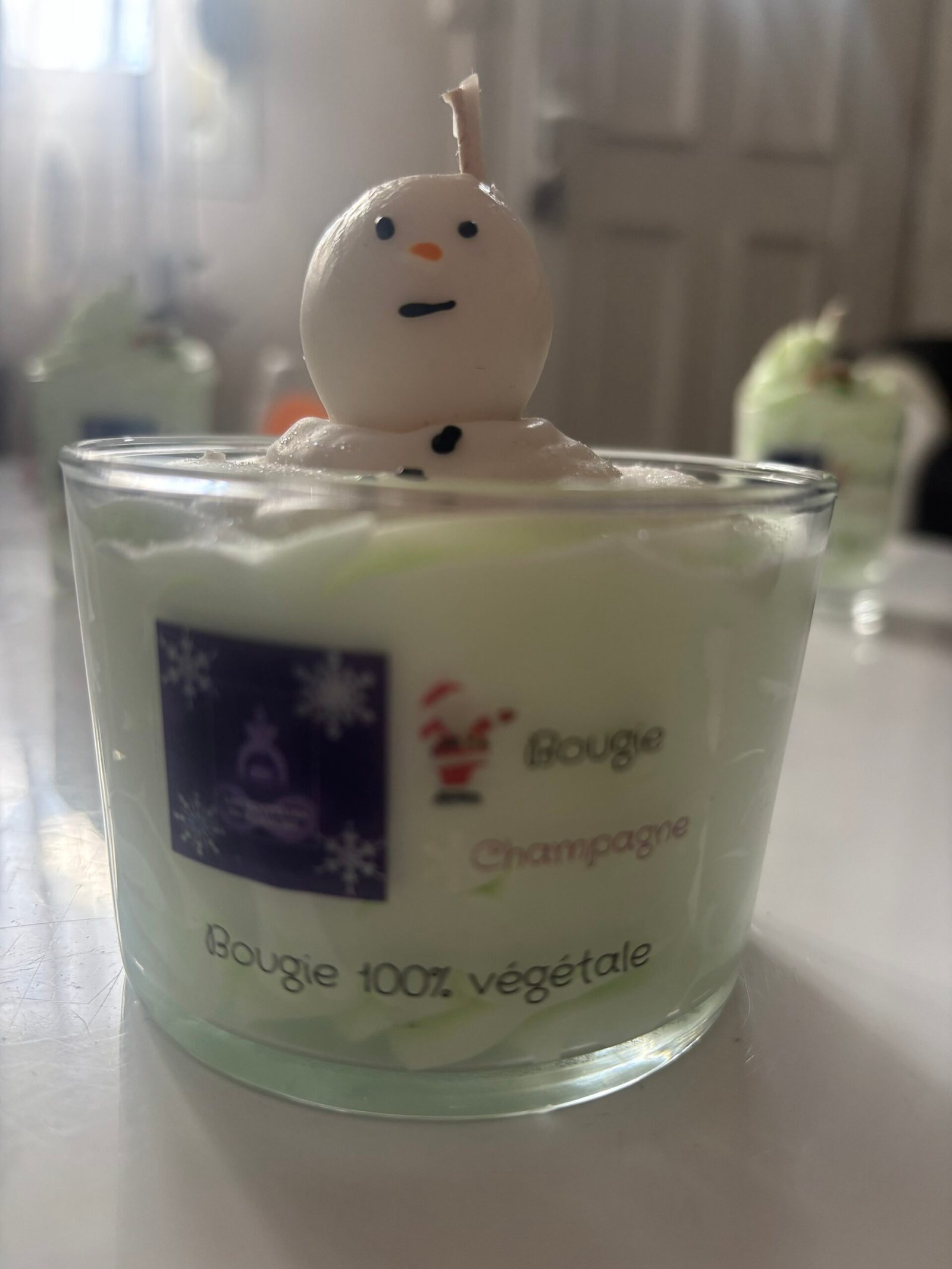 Bougie gourmande senteur « Champagne » – Image 2