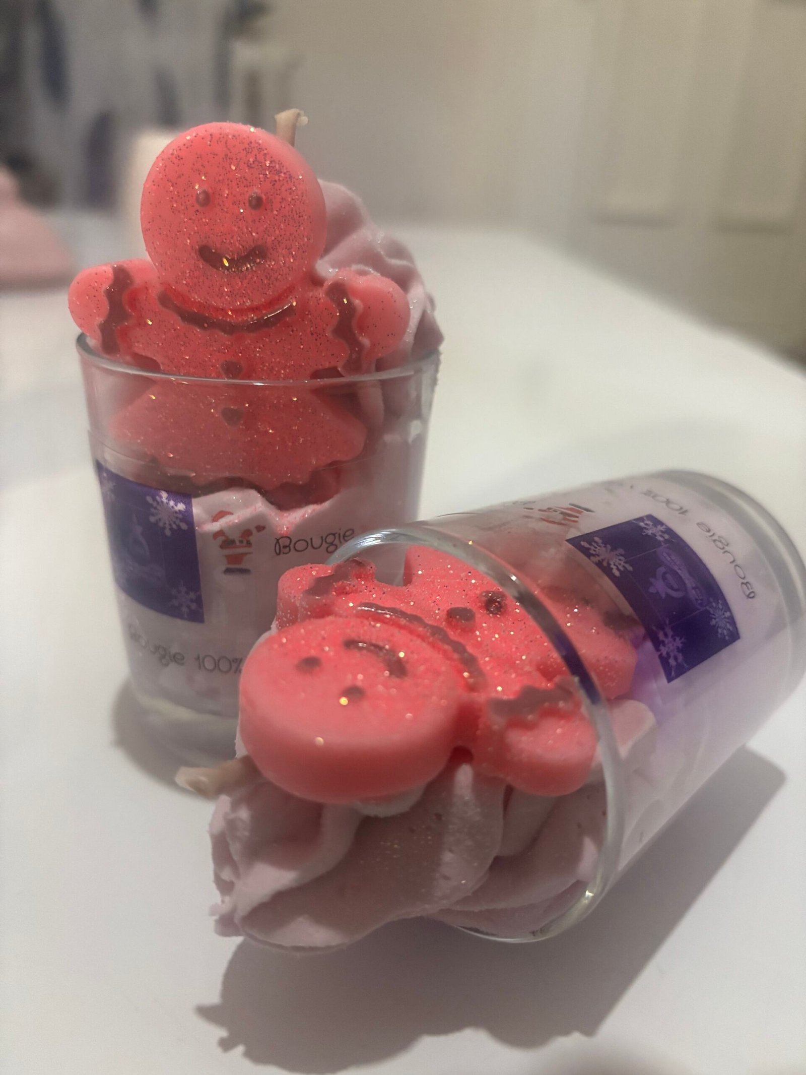 Bougie gourmande senteur «Nougat » P – Image 2