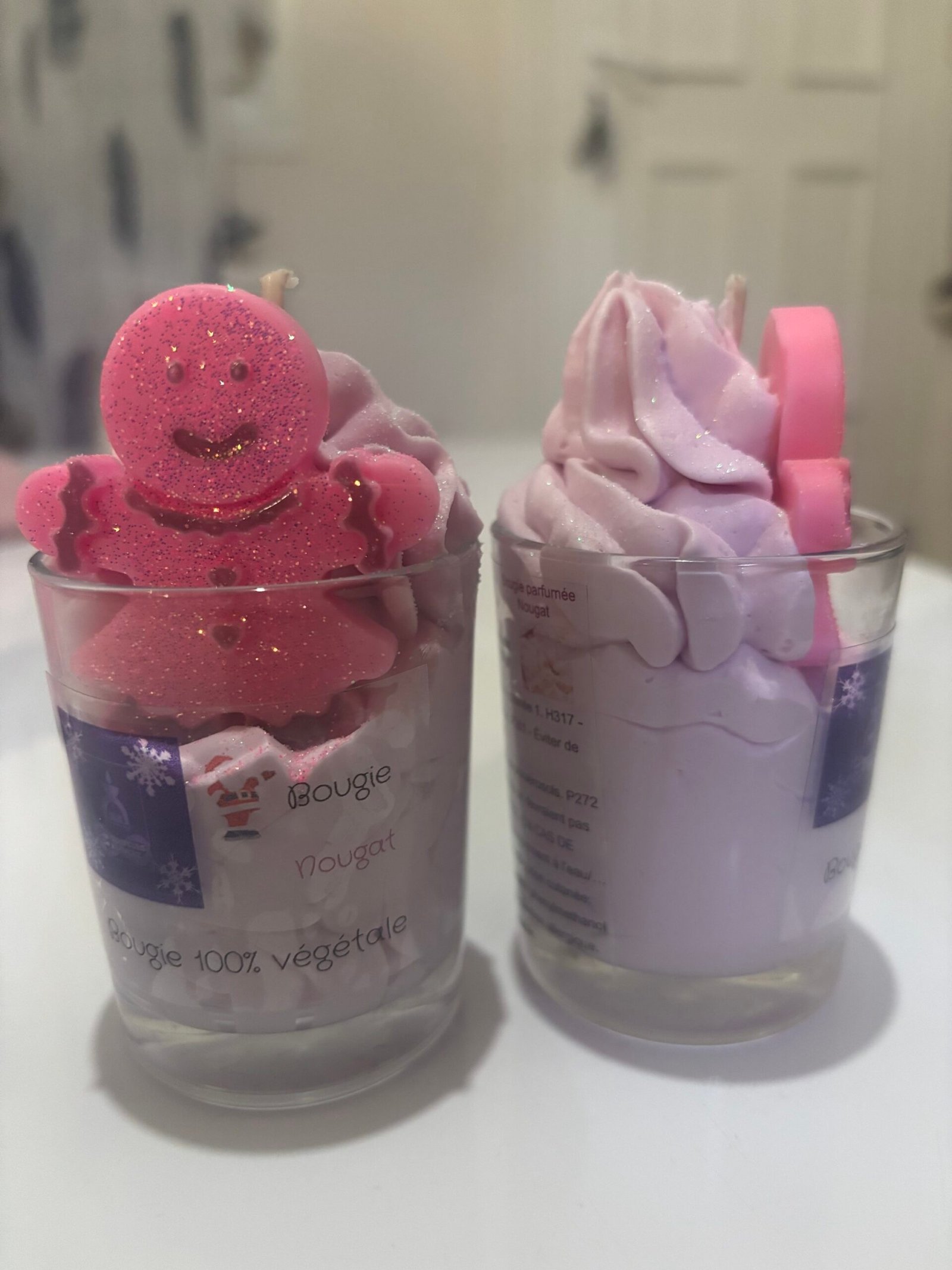 Bougie gourmande senteur «Nougat » P