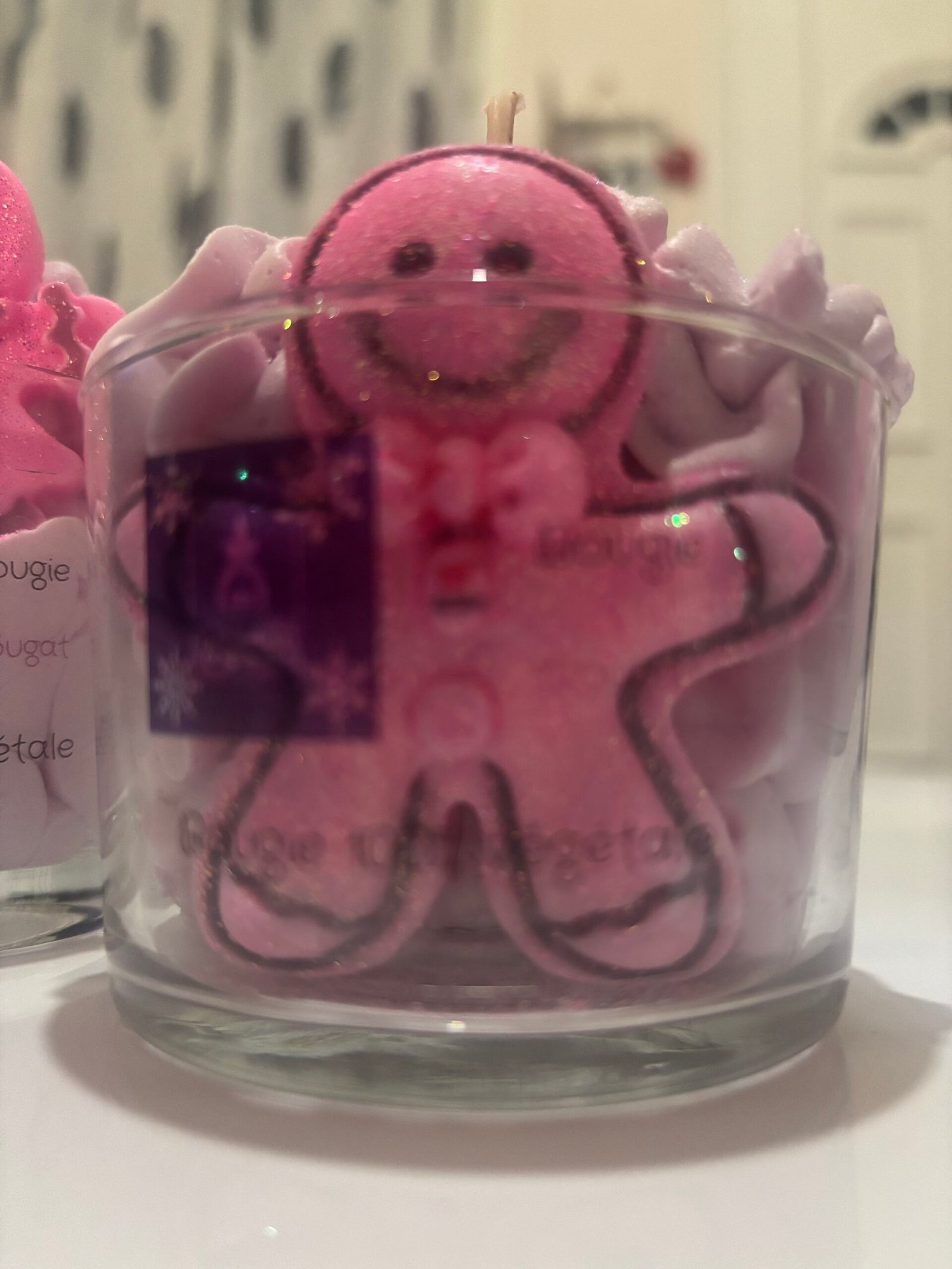 Bougie gourmande senteur «Nougat »