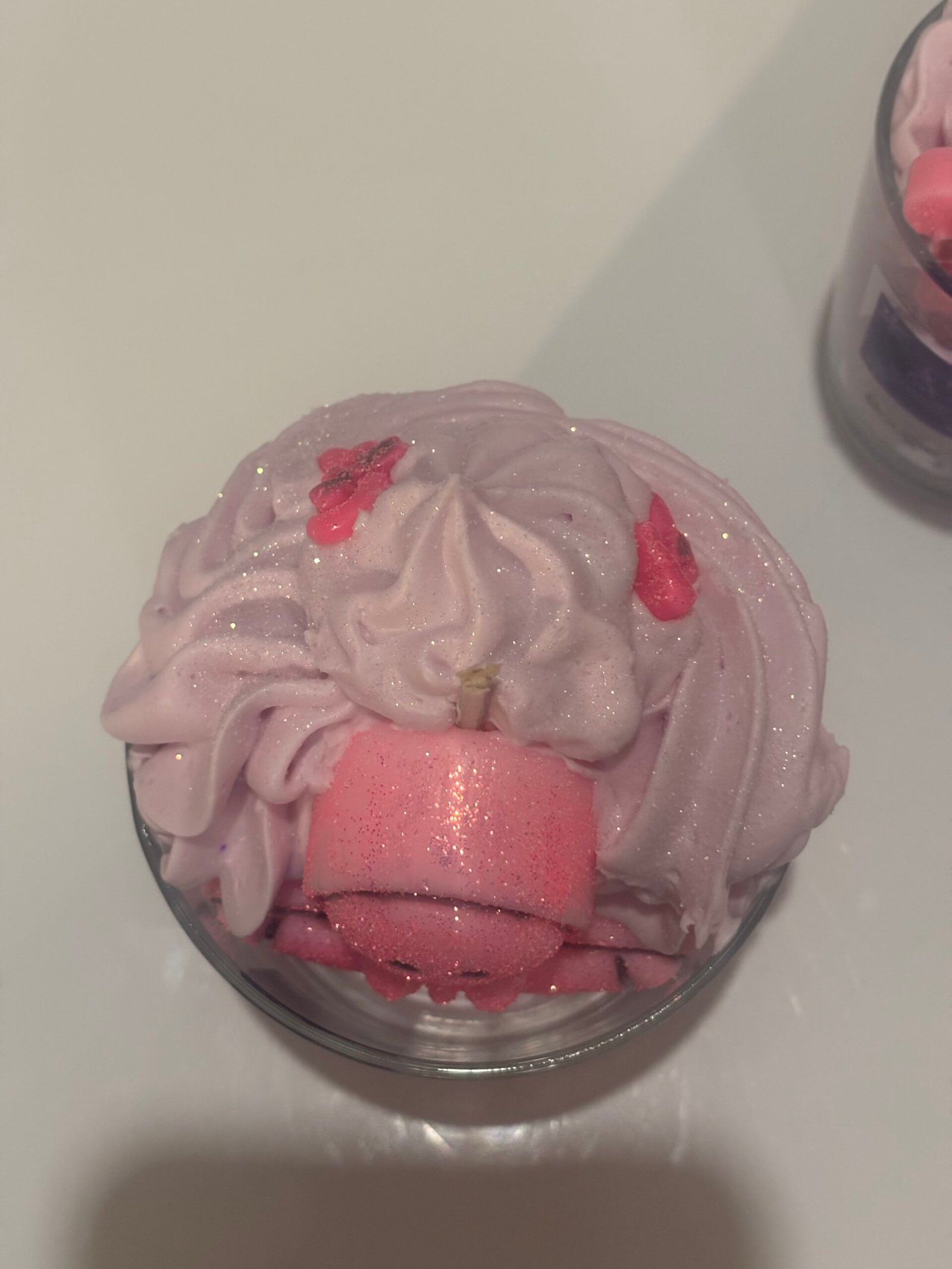 Bougie gourmande senteur «Nougat » – Image 3