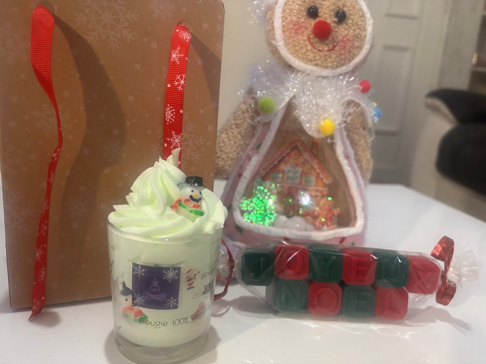 Coffret bougie gourmande et fondants parfumés