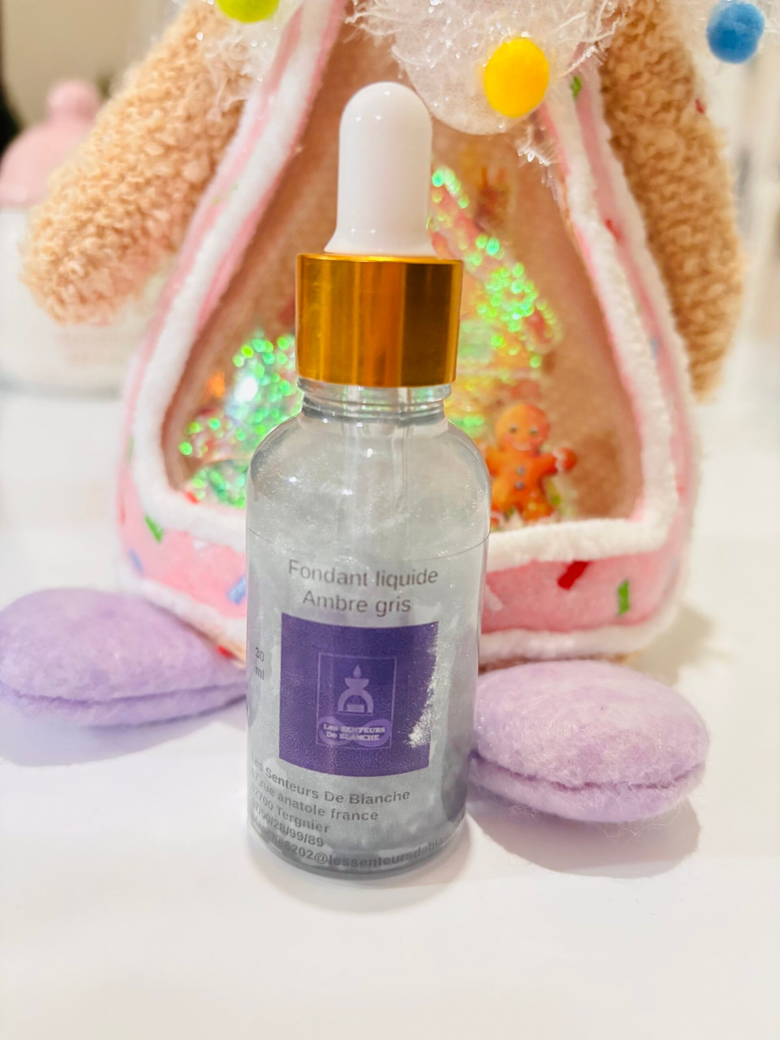 Fondant liquide « Ambre gris »