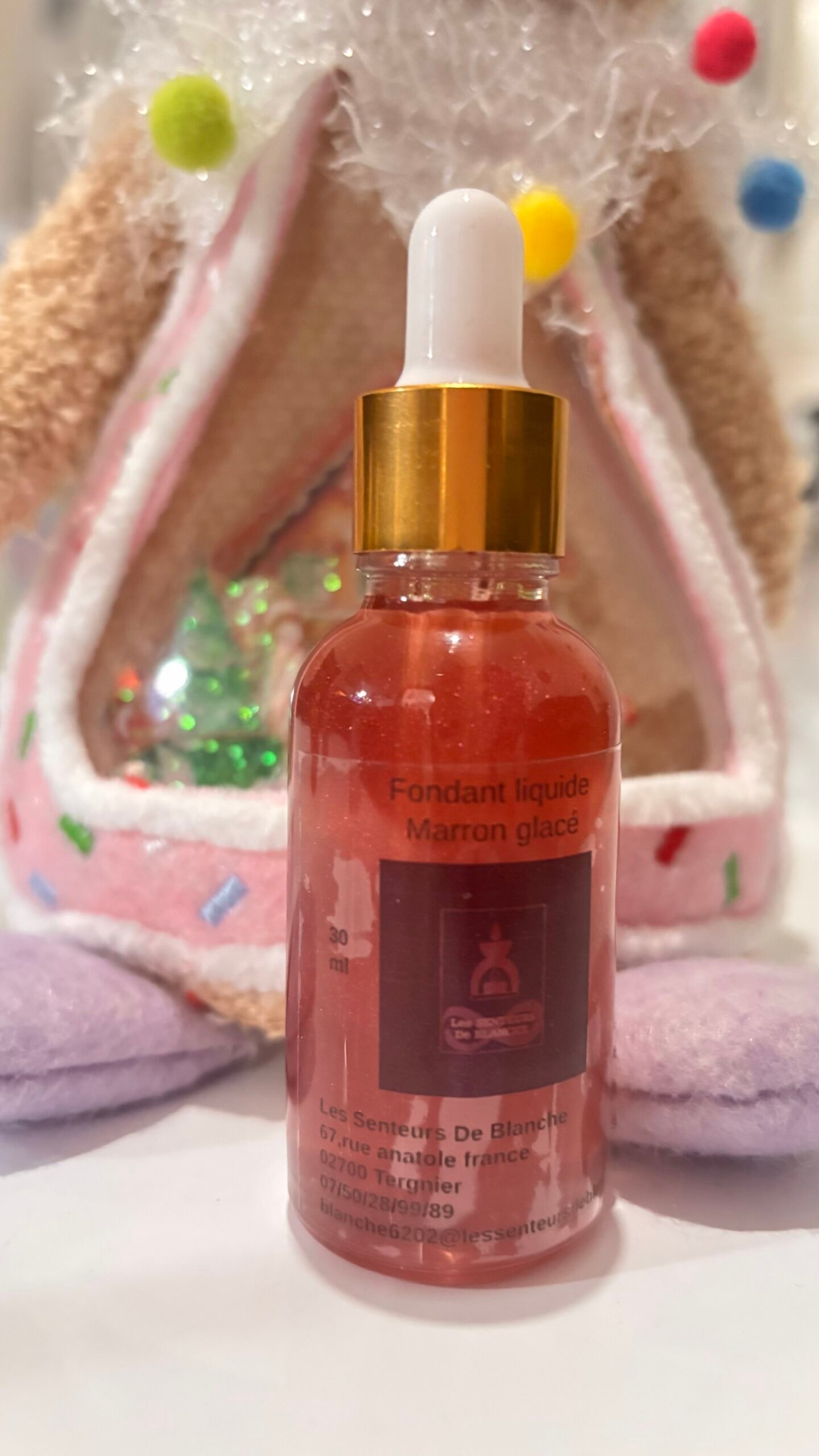 Fondant liquide « Marron glacé »