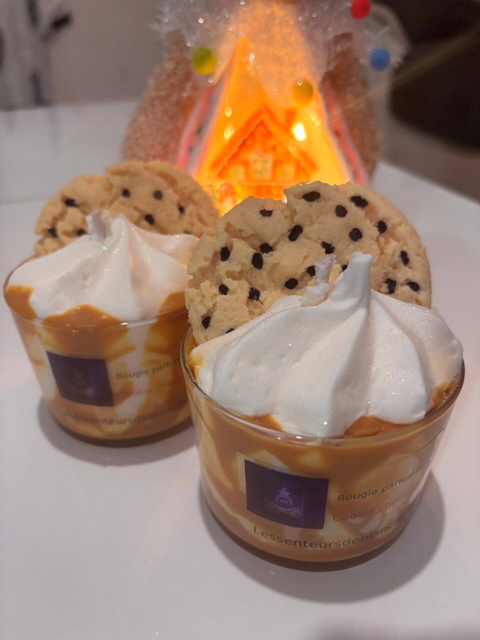 Bougie gourmande senteur «Cookie chocolat » G – Image 4