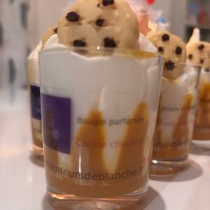 Bougie gourmande senteur «Cookie chocolat » P