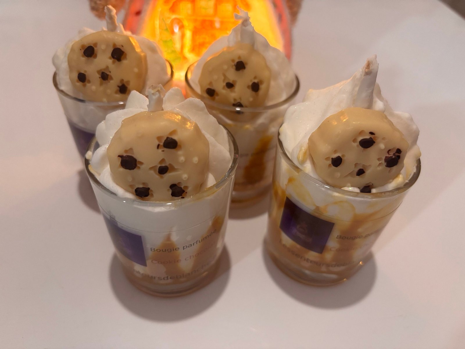 Bougie gourmande senteur «Cookie chocolat » P – Image 3