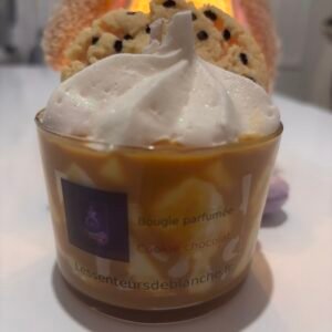 Bougie gourmande senteur «Cookie chocolat » G