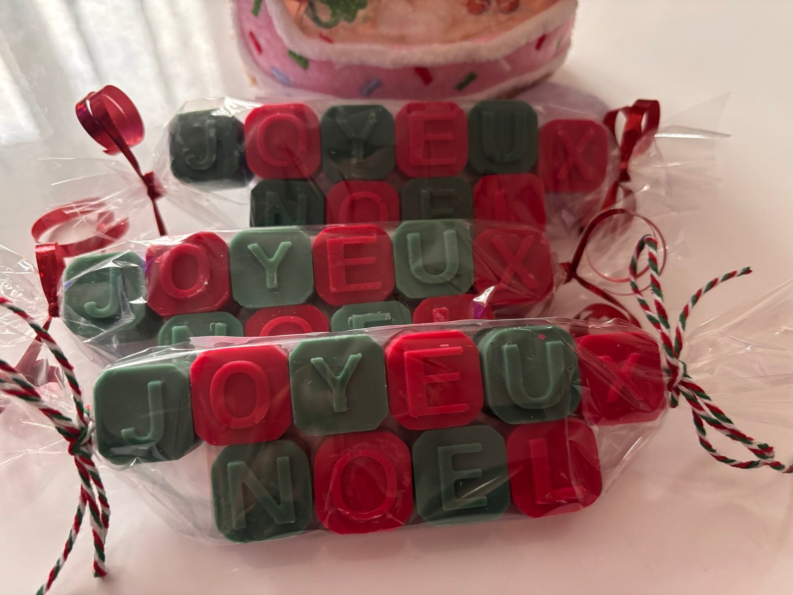 Fondant parfumé Joyeux Noël senteur «Marron glacé »