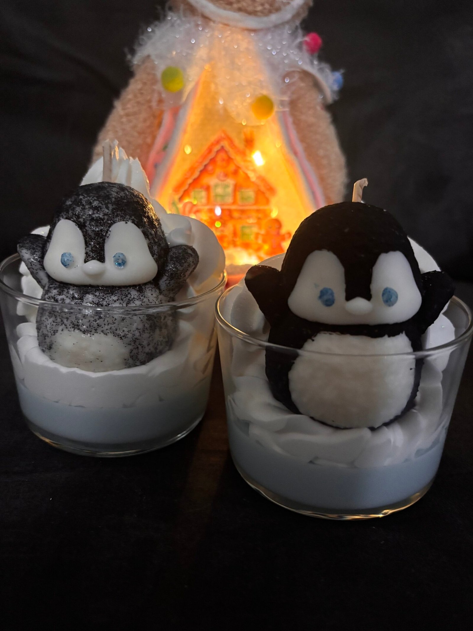 Bougie gourmande pingouin senteur «Marron glacé » – Image 7