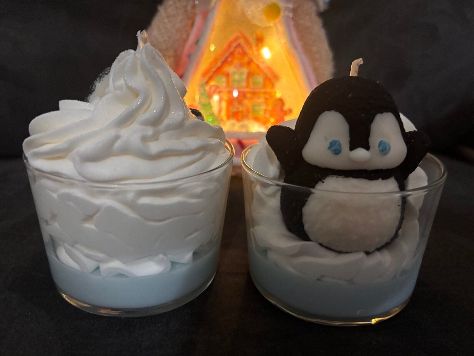 Bougie gourmande pingouin senteur «Marron glacé » – Image 6