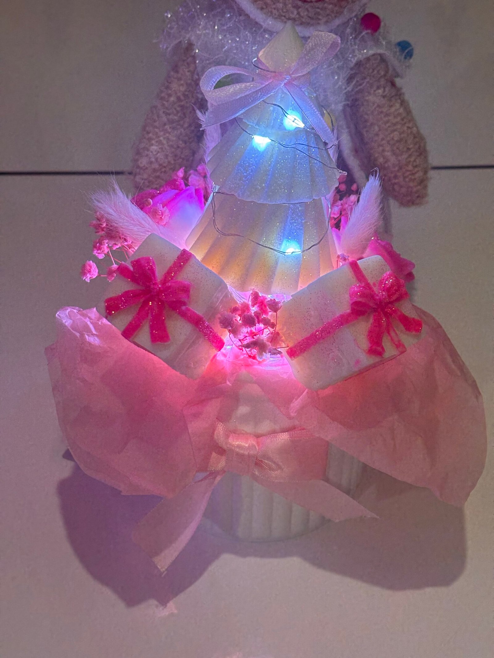 Bouquet fondant parfumé senteur «Bûche de Noël »