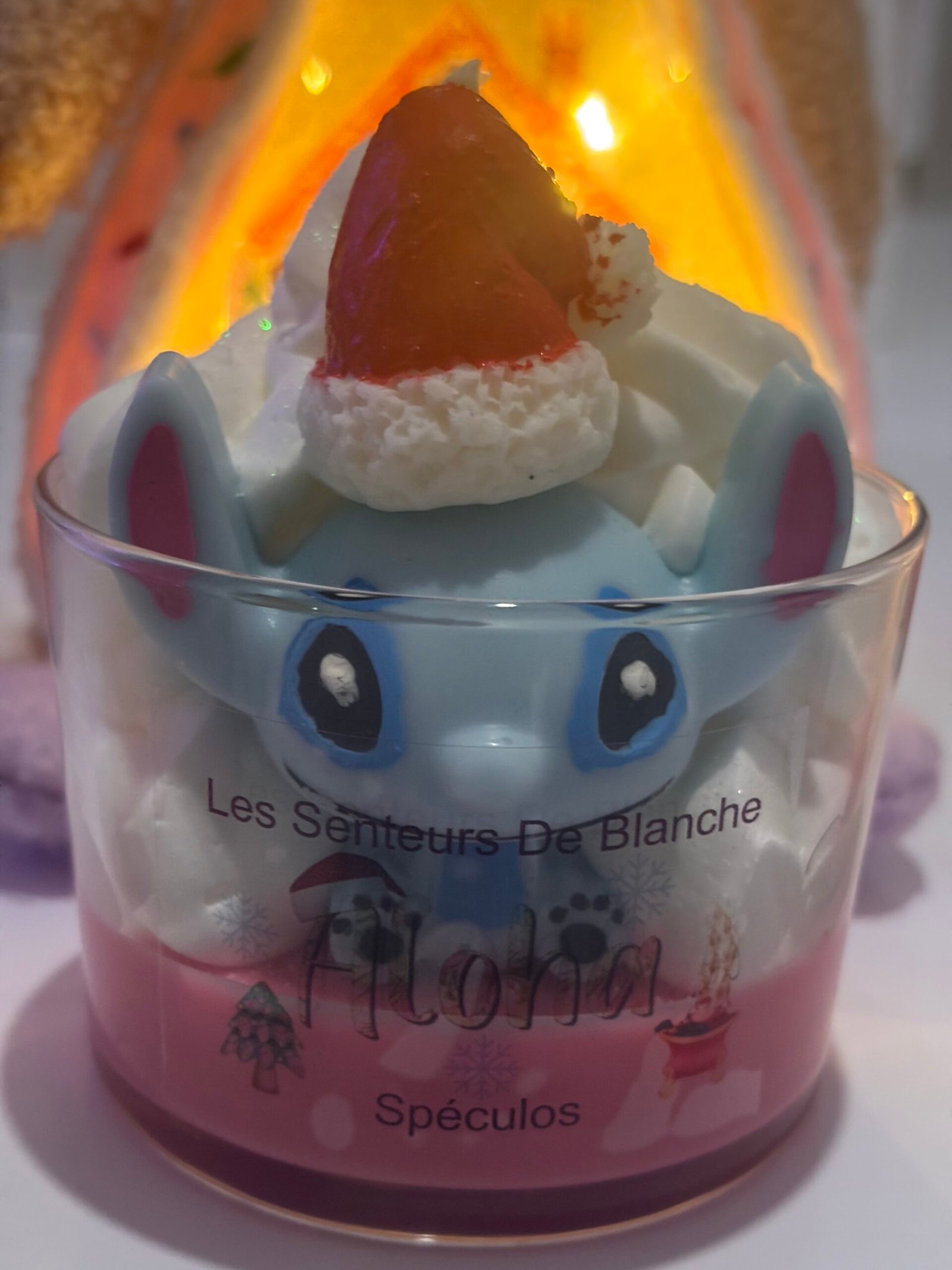 Bouge gourmande stitch Noël senteur «Spéculos »