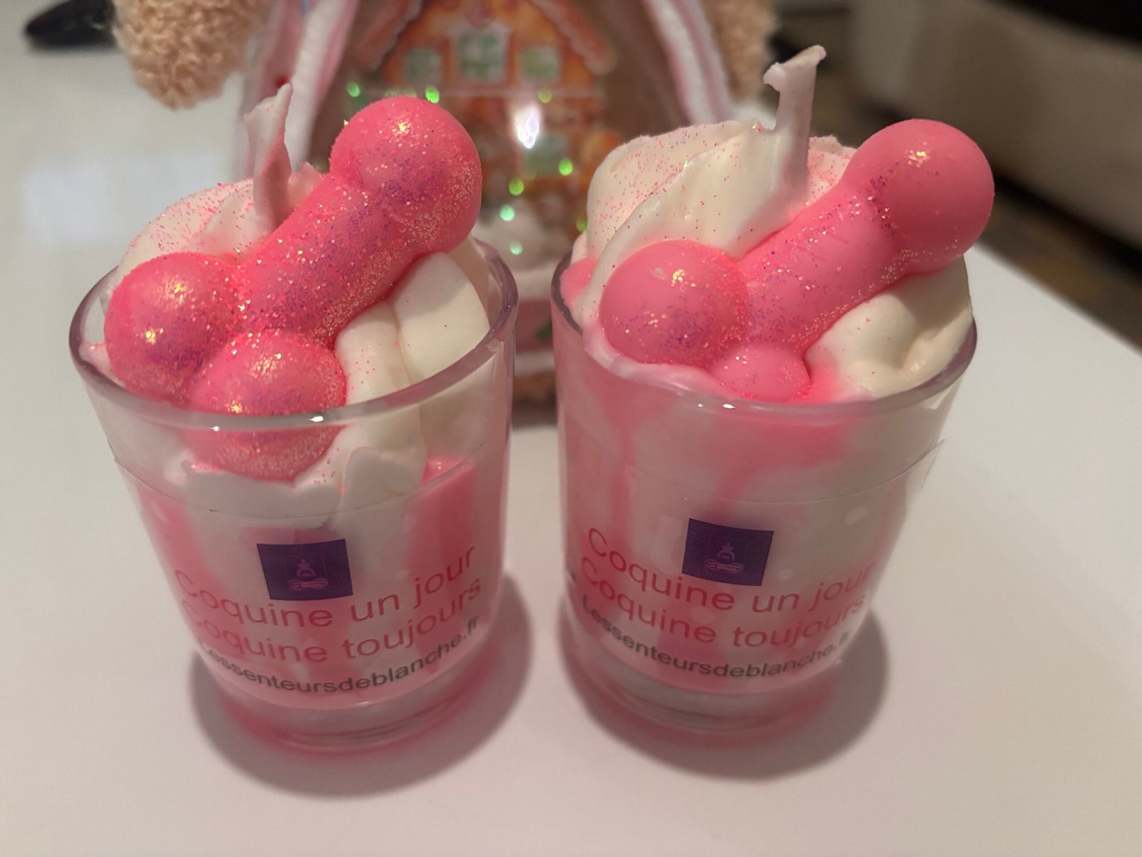 Bougie gourmande coquine senteur «Popcorn » P – Image 2