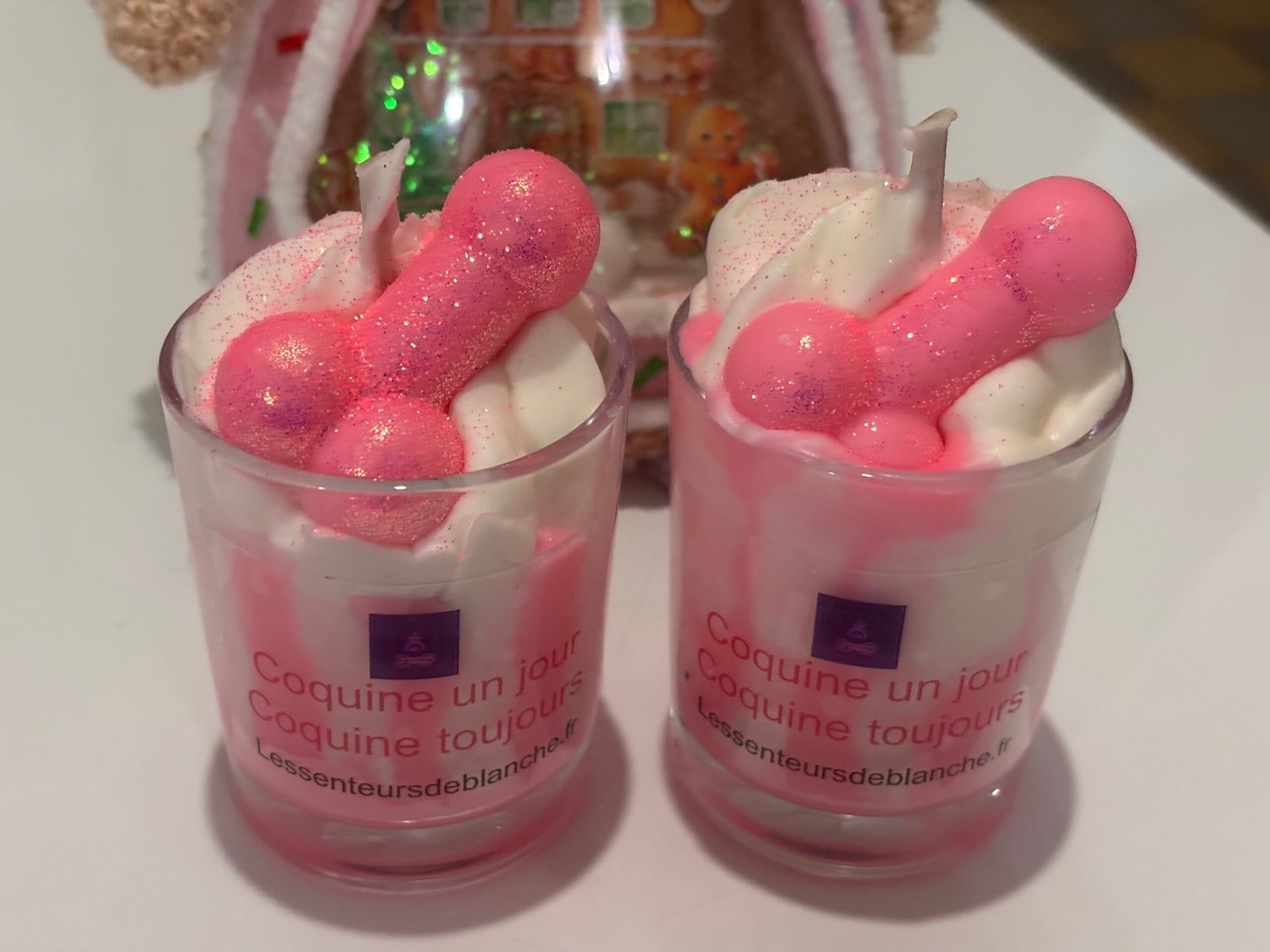 Bougie gourmande coquine senteur «Popcorn » P – Image 3