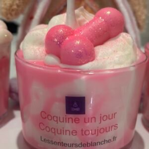 Bougie gourmande coquine senteur «Popcorn » G