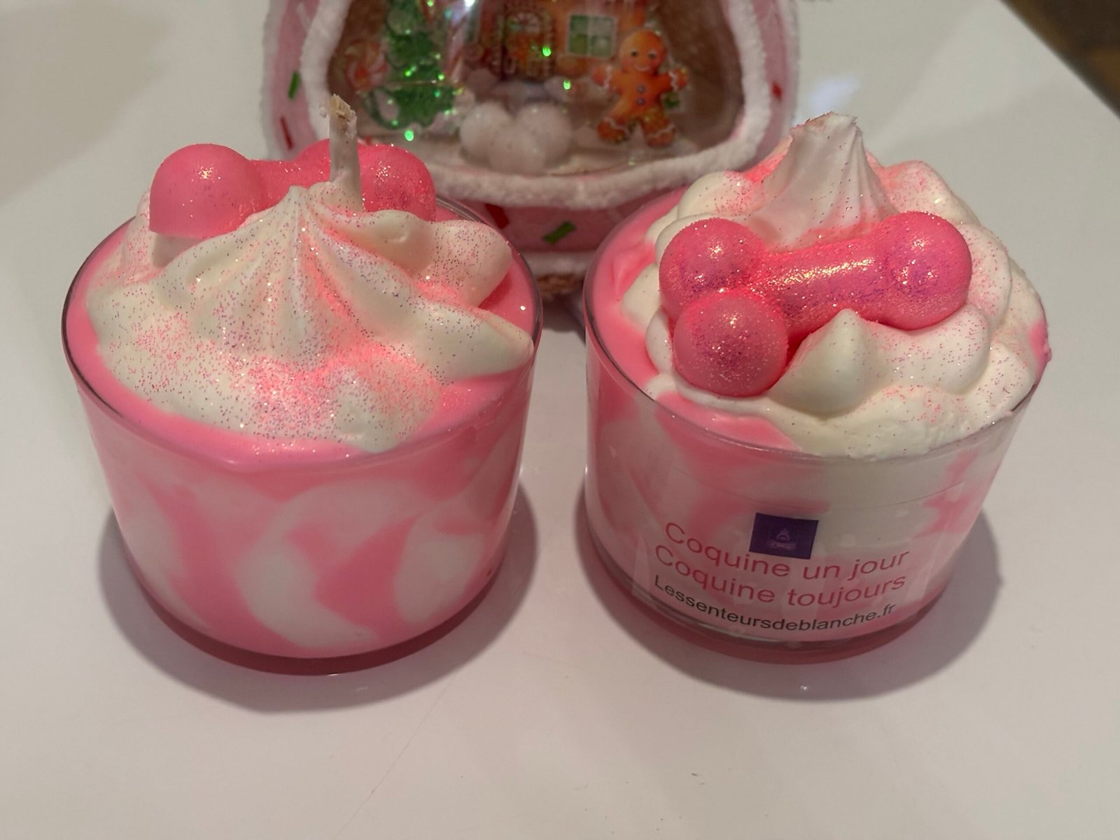 Bougie gourmande coquine senteur «Popcorn » G – Image 4