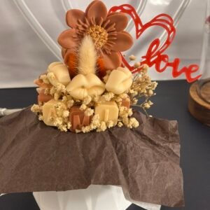 Bouquet de fondants parfumés senteur «Fleur de tiaré »