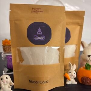 Poudre parfumée senteur «Monoi coco »