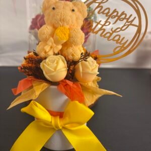 Bouquet fondant parfumé anniversaire senteur 212 inspiration « La vie est belle »