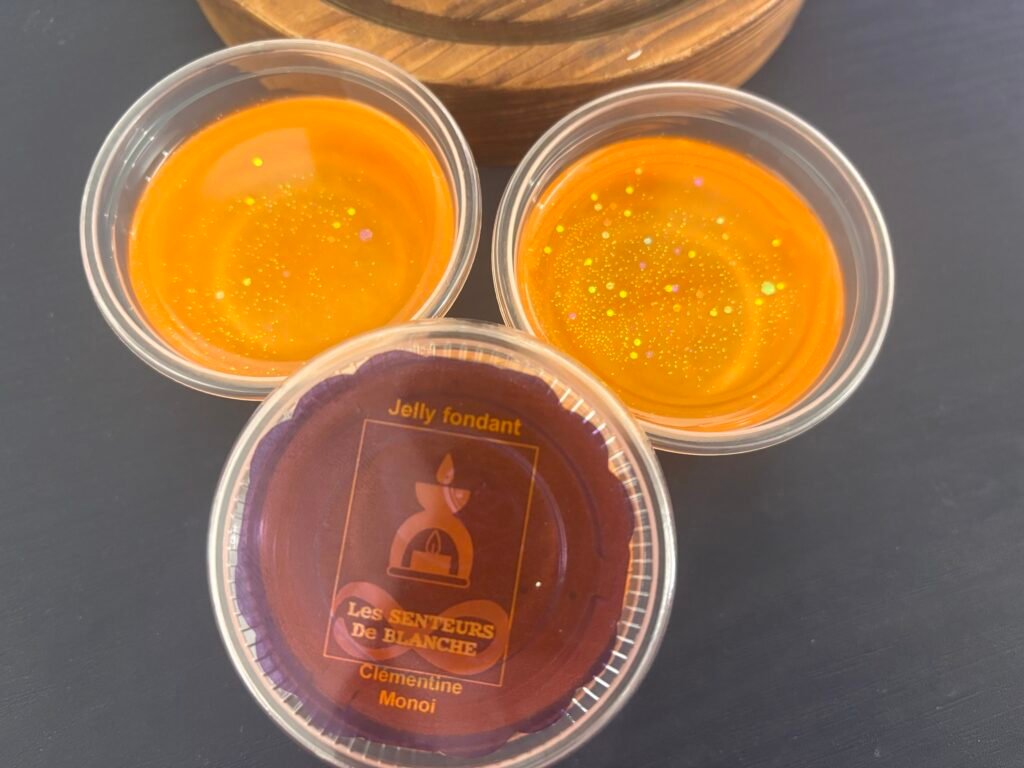 Jelly fondant senteur «Clementine-Monoi »