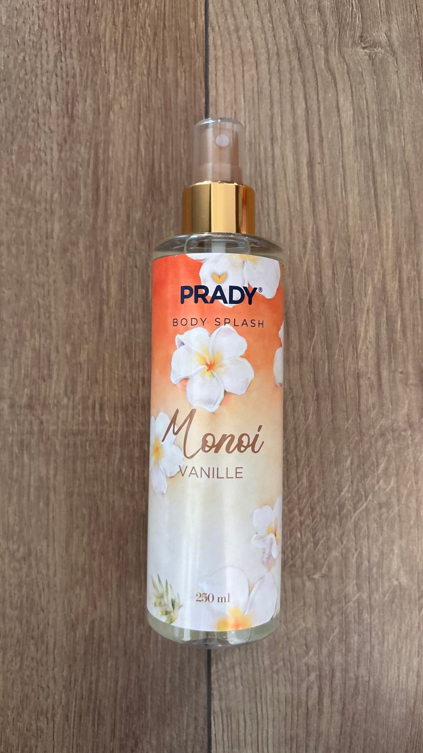 Brumes Corps et Cheveux Monoi Vanille 250ml - Prady – Image 2