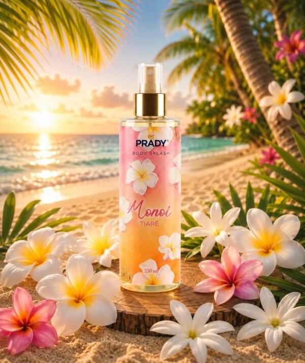 Brume Corps et Cheveux Monoi Tiaré 250ml - Prady