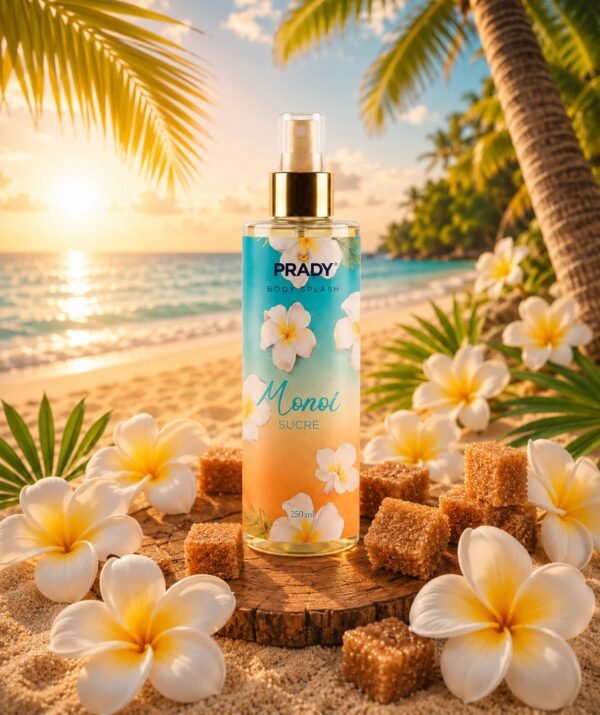 Brume Corps et Cheveux Monoi Sucré 250ml - Prady