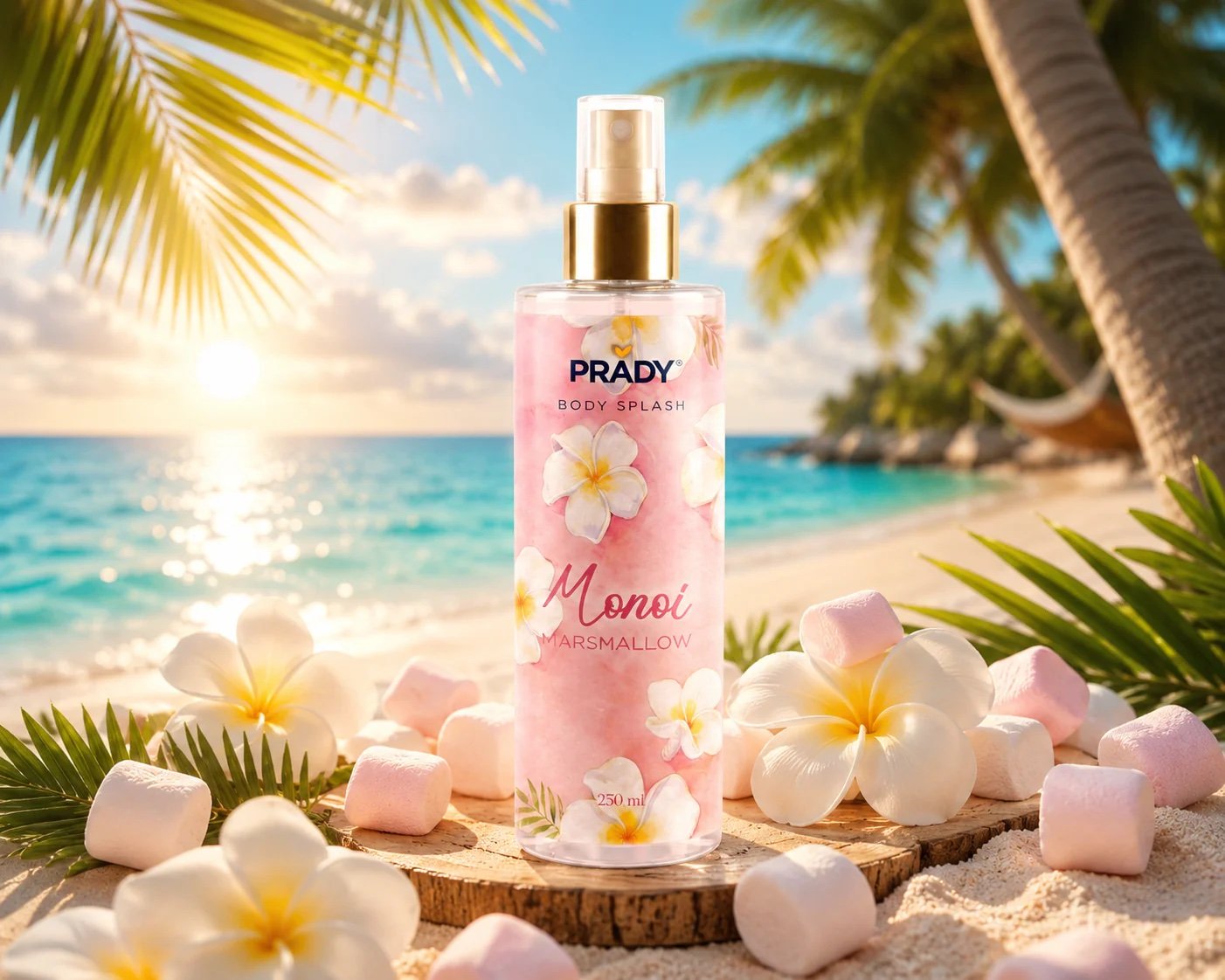 Brume Corps et Cheveux Monoi Marshmallow 250ml