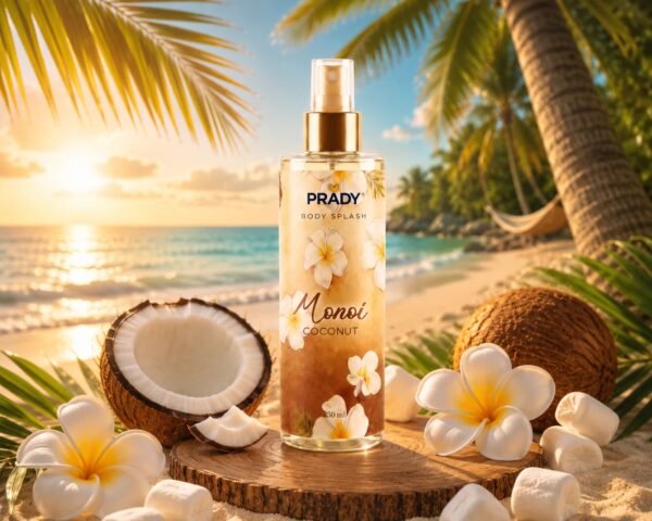 Brume Corps et Cheveux Monoi Coco 250ml - Prady