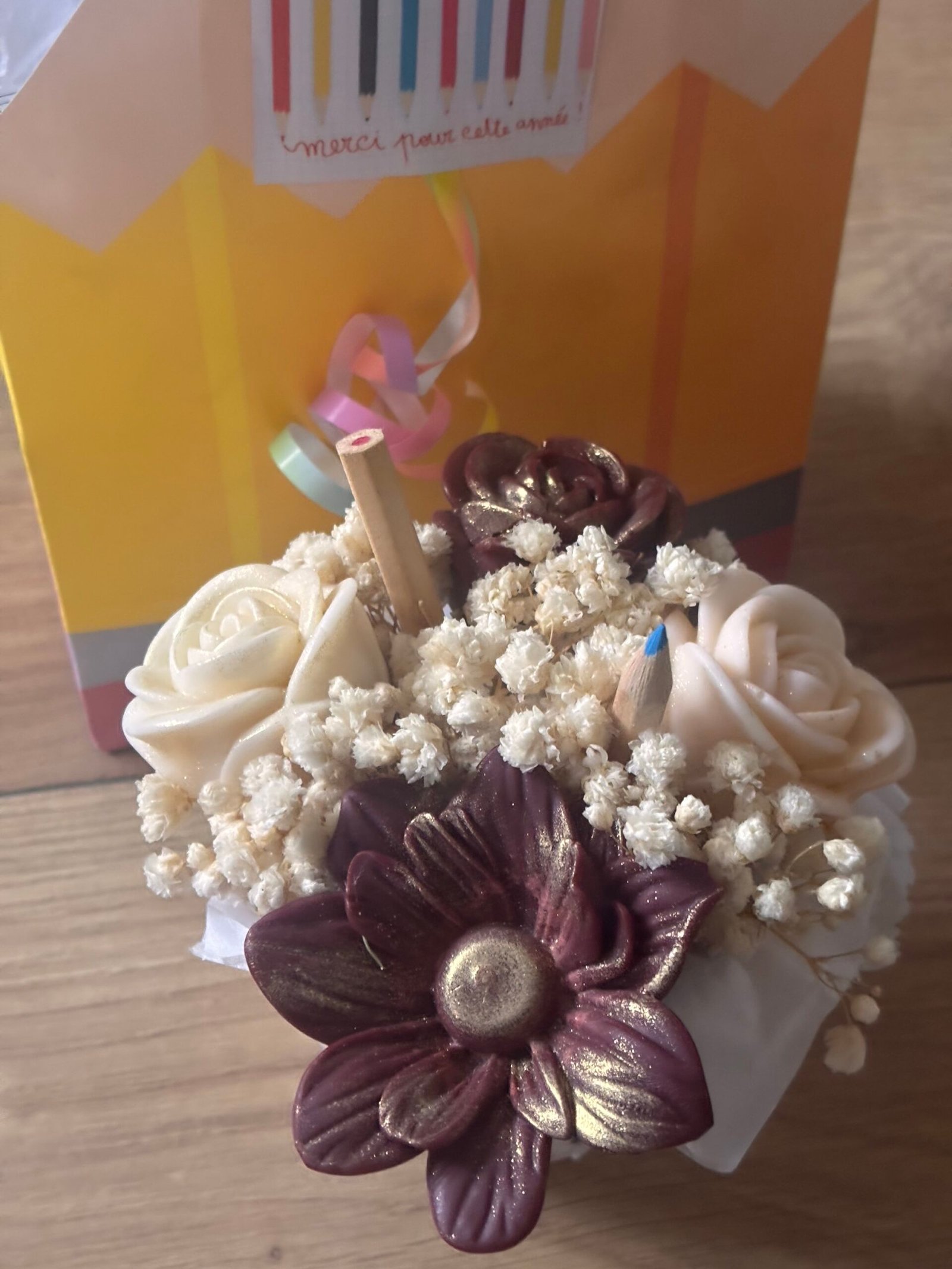 Bouquet fondant parfumés MERCI pour cette année – Image 4